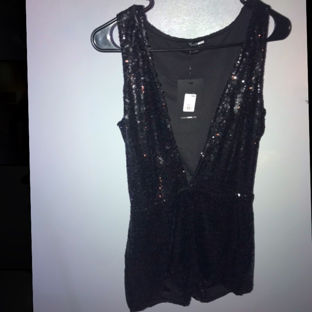 Sexy Dazzle Short Romper ✨